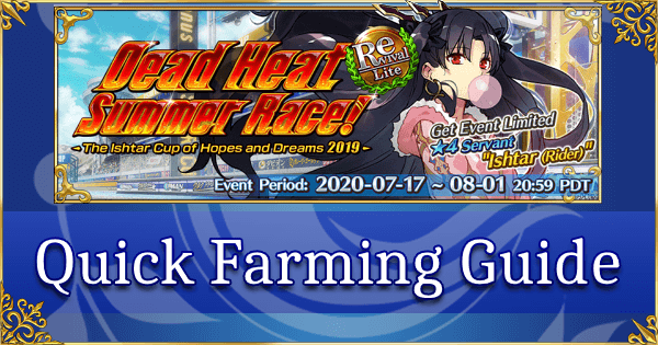 Revival: Summer 2019 Part 1 - Challenge Guide: Dead Heat Muscle Queen |  Fate Grand Order Wiki - GamePress